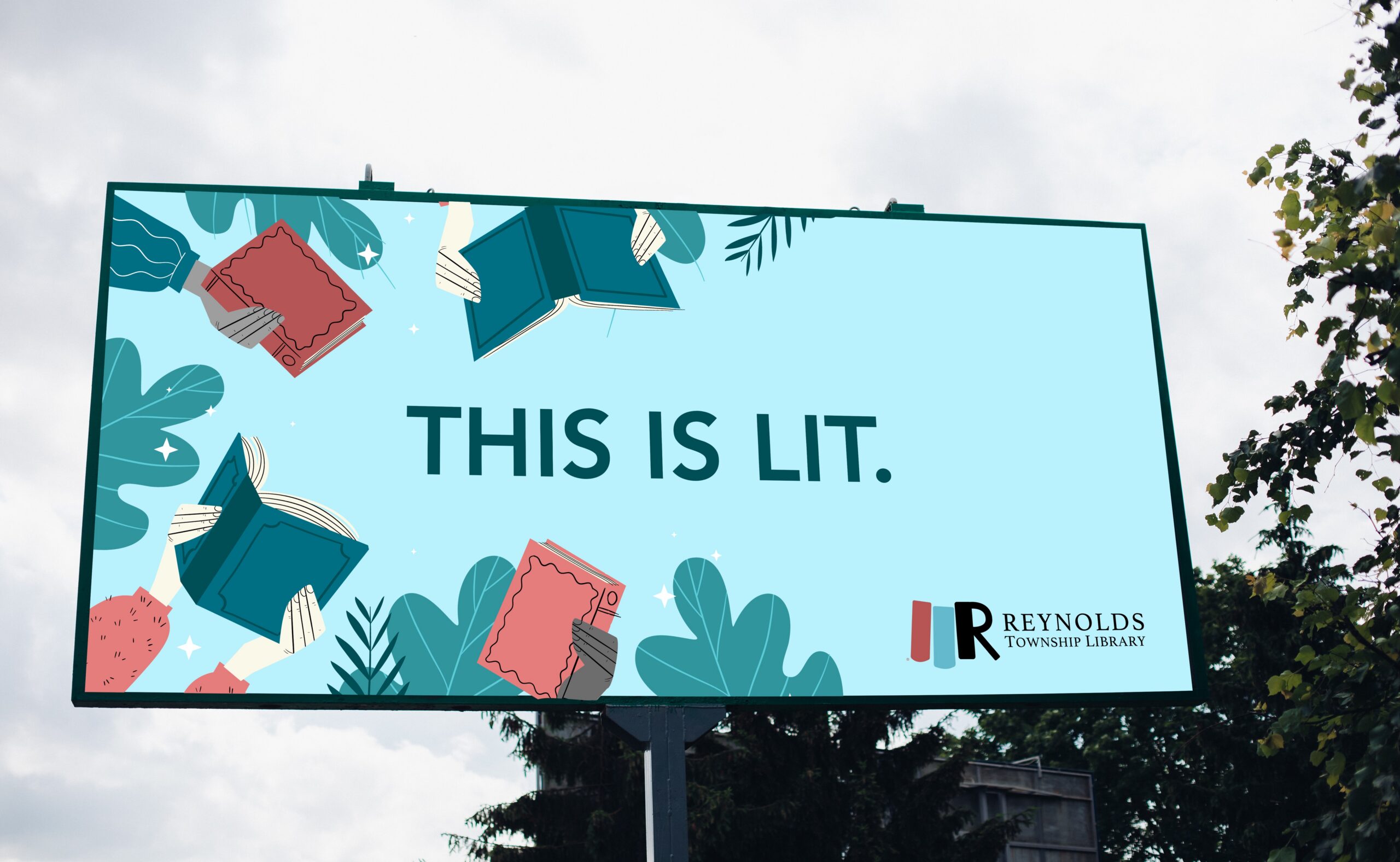 KCAD bilboard mockup